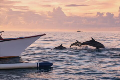 Bali 3-Day Overnight Tour: Volcano, Wild Dolphin Watching, Temple Sunset